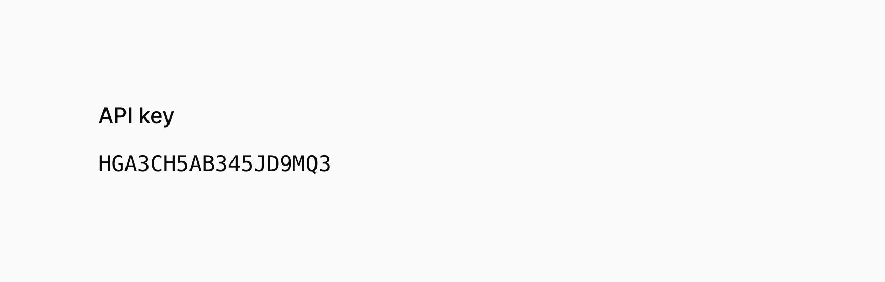 고정폭 글꼴의 텍스트 항목